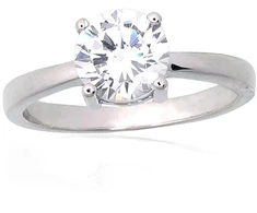 Diamond Sky Jewelry Sidabrinis žiedas su cirkoniais „Junona XXI“