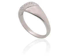 Diamond Sky Jewelry Sidabrinis žiedas su cirkoniais „Kristalo Takas II“