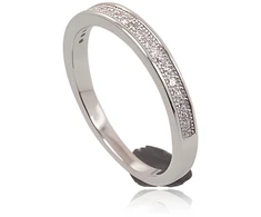 Diamond Sky Jewelry Sidabrinis žiedas su cirkoniais „Shining Path VII“