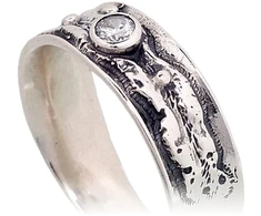 Diamond Sky Jewelry Sidabrinis žiedas su cirkoniais „Twilight Vow“
