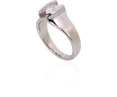 Diamond Sky Jewelry Sidabrinis žiedas su cirkoniais „Clear Horizon“