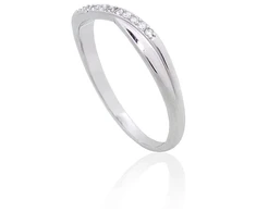 Diamond Sky Jewelry Sidabrinis žiedas su cirkoniais „X Factor II“