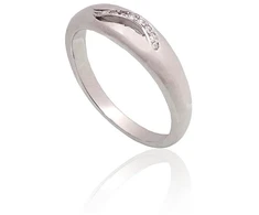 Diamond Sky Jewelry Sidabrinis žiedas su cirkoniais „Kristalo Takas“