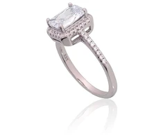 Diamond Sky Jewelry Sidabrinis žiedas su cirkoniais „Lourdes II“