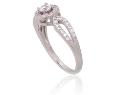 Diamond Sky Jewelry Sidabrinis žiedas su cirkoniais „Cruise II“