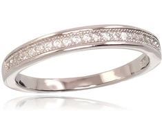 Diamond Sky Jewelry Sidabrinis žiedas su cirkoniais „Shining Path VII“