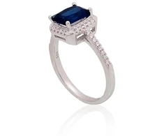 Diamond Sky Jewelry Sidabrinis žiedas su cirkoniais „Lourdes“