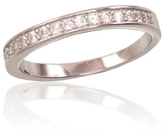 Diamond Sky Jewelry Sidabrinis žiedas su cirkoniais „Belle III“
