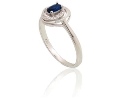 Diamond Sky Jewelry Sidabrinis žiedas su cirkoniais „Dangaus Dovana III“