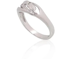 Diamond Sky Jewelry Sidabrinis žiedas su cirkoniais „Louise VI“