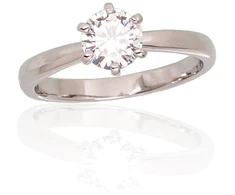 Diamond Sky Jewelry Sidabrinis žiedas su cirkoniais „Juno III“