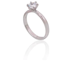 Diamond Sky Jewelry Sidabrinis žiedas su cirkoniais „Juno III“