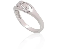 Diamond Sky Jewelry Sidabrinis žiedas su cirkoniais „Louise VI“