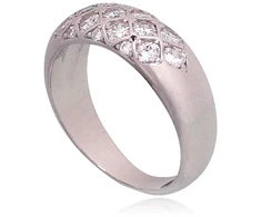 Diamond Sky Jewelry Sidabrinis žiedas su cirkoniais „Roxana XX“