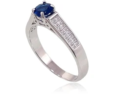Diamond Sky Jewelry Sidabrinis žiedas su cirkoniais „Palazzo“