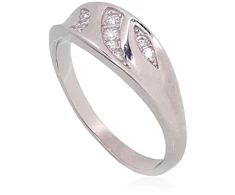Diamond Sky Jewelry Sidabrinis žiedas su cirkoniais „Kristalo Takas XII“