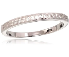 Diamond Sky Jewelry Sidabrinis žiedas su cirkoniais „Shining Path VI“