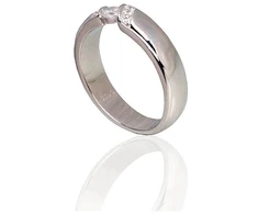 Diamond Sky Jewelry Sidabrinis žiedas su cirkoniais „Tokijas II“