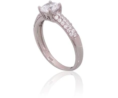 Diamond Sky Jewelry Sidabrinis žiedas su cirkoniais „Junona XII“