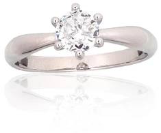 Diamond Sky Jewelry Sidabrinis žiedas su cirkoniais „Juno VI“