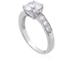 Diamond Sky Jewelry Sidabrinis žiedas su cirkoniais „Junona XIII“