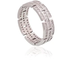 Diamond Sky Jewelry Sidabrinis žiedas su cirkoniais „Mosaic II“