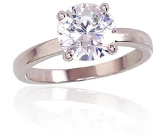 Diamond Sky Jewelry Sidabrinis žiedas su cirkoniais „Juno IV“