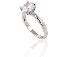 Diamond Sky Jewelry Sidabrinis žiedas su cirkoniais „Juno IV“