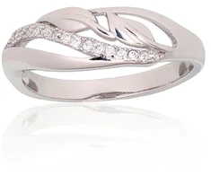 Diamond Sky Jewelry Sidabrinis žiedas su cirkoniais „Louise VI“