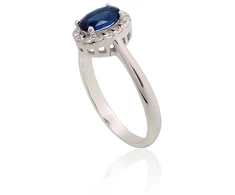 Diamond Sky Jewelry Sidabrinis žiedas su cirkoniais „Ferro“