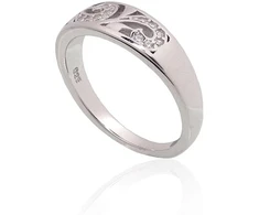 Diamond Sky Jewelry Sidabrinis žiedas su cirkoniais „Louise V“