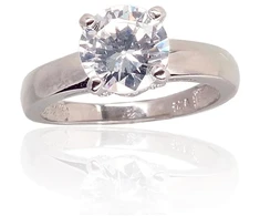 Diamond Sky Jewelry Sidabrinis žiedas su cirkoniais „Juno“