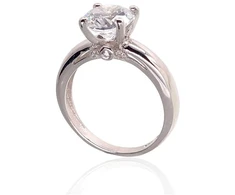 Diamond Sky Jewelry Sidabrinis žiedas su cirkoniais „Juno“