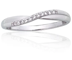 Diamond Sky Jewelry Sidabrinis žiedas su cirkoniais „X Factor II“