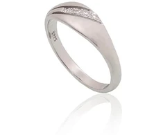 Diamond Sky Jewelry Sidabrinis žiedas su cirkoniais „Tokijas V“