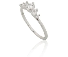 Diamond Sky Jewelry Sidabrinis žiedas su cirkoniais „Star Parade“