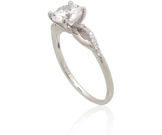 Diamond Sky Jewelry Sidabrinis žiedas su cirkoniais „Juno V“