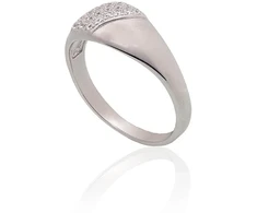 Diamond Sky Jewelry Sidabrinis žiedas su cirkoniais „Kristalo Takas II“
