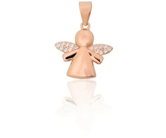 Diamond Sky Jewelry Vaikiškas sidabrinis pakabukas su cirkoniais „Little Angel“