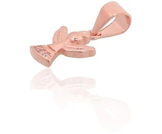 Diamond Sky Jewelry Vaikiškas sidabrinis pakabukas su cirkoniais „Angel IV“