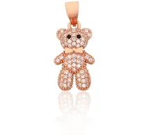 Diamond Sky Jewelry Vaikiškas sidabrinis pakabukas su cirkoniais „Cub“