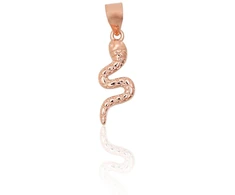 Diamond Sky Jewelry Vaikiškas sidabrinis pakabukas „Gyvatė II“