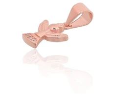 Diamond Sky Jewelry Vaikiškas sidabrinis pakabukas su cirkoniais „Angel IV“
