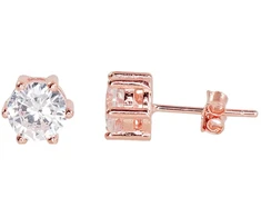 Diamond Sky Jewelry Vaikiški sidabriniai auskarai-vinukai su cirkoniais „Junona XVII“