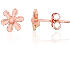 Diamond Sky Jewelry Vaikiški sidabriniai auskarai-vinukai „Chamomile“
