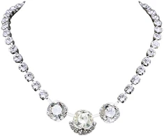 Diamond Sky Jewelry Vestuvinis vėrinys „Akinantis Spindesys“ su Swarovski™ kristalais