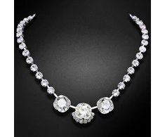 Diamond Sky Jewelry Vestuvinis vėrinys „Akinantis Spindesys“ su Swarovski™ kristalais