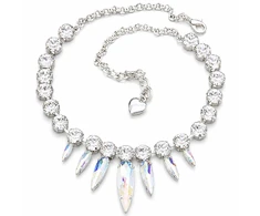 Diamond Sky Jewelry Vestuvinis vėrinys „Atlantis (Aurora Borealis)“ su Swarovski™ kristalais