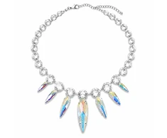 Diamond Sky Jewelry Vestuvinis vėrinys „Atlantis (Aurora Borealis)“ su Swarovski™ kristalais