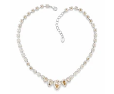 Diamond Sky Jewelry Vestuvinis vėrinys „Leonora (Golden Shadow)“ su Swarovski™ kristalais